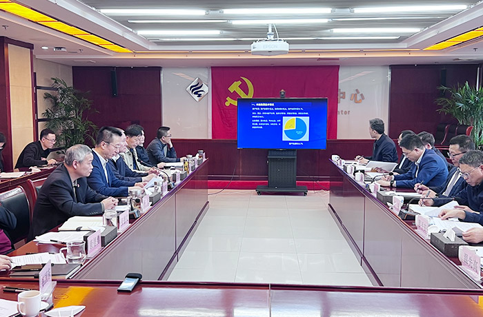 北京市水务局党组书记、局长潘安君一行赴bbin.com就水务新发展工作进行座谈